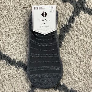 Pure Barre Gray Grip Lightweight Socks